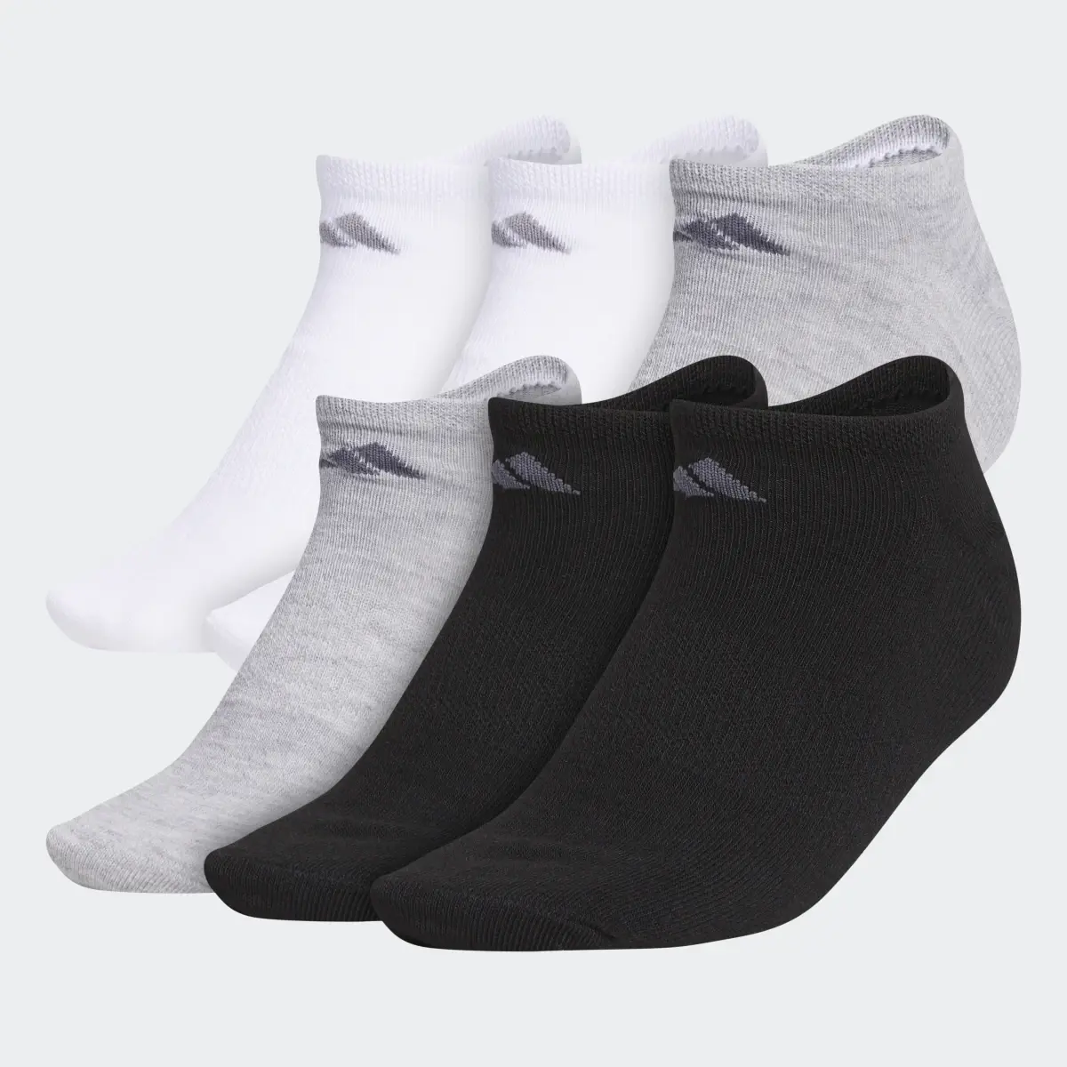 Adidas Superlite No-Show Socks 6 Pairs XL. 2