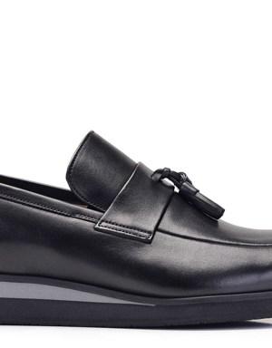 Siyah Günlük Loafer Erkek Ayakkabı -11668-