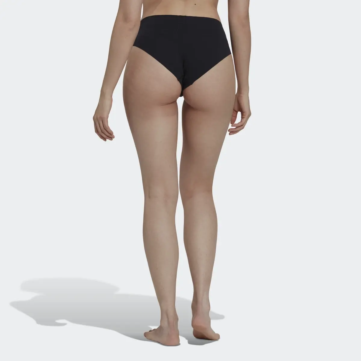 Adidas Active Micro-Flex Cheeky Hipster Underwear. 2