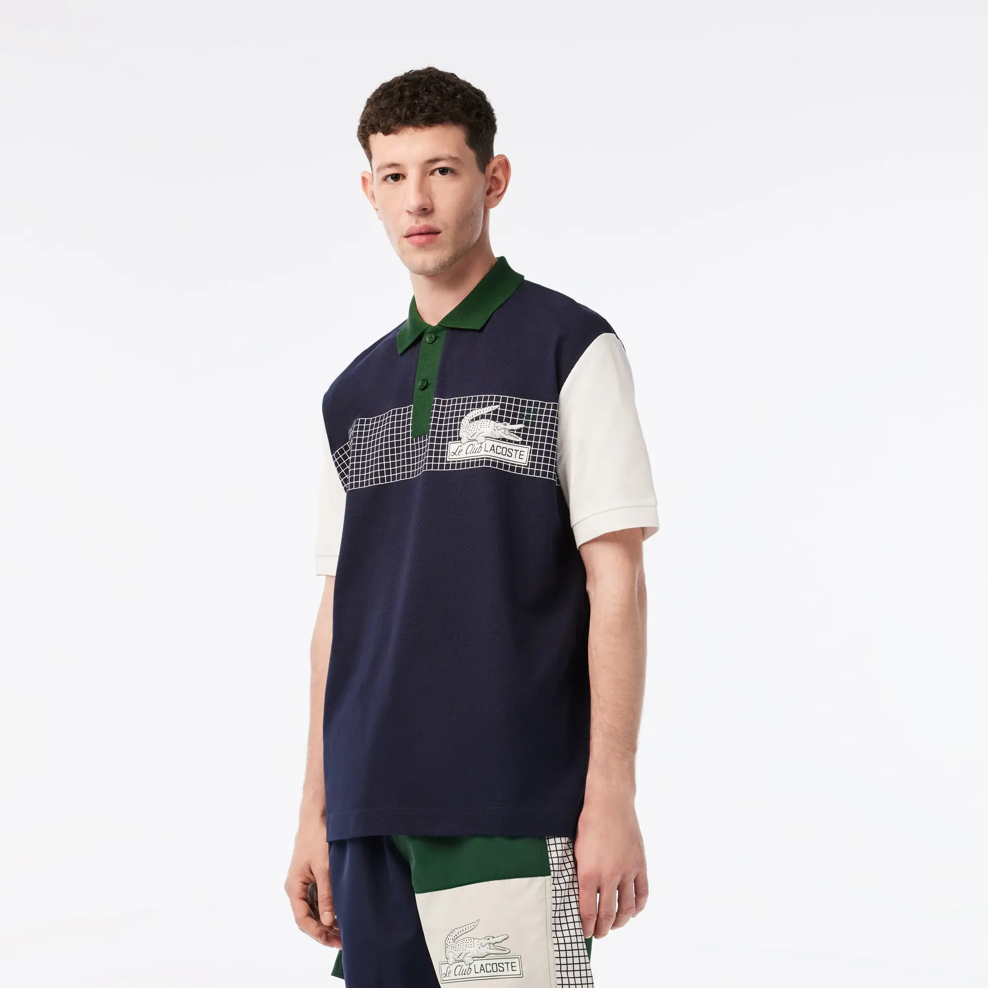 Lacoste Men’s Loose Fit Organic Cotton Polo. 1