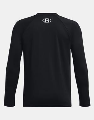 Boys' UA Velocity Branded Long Sleeve