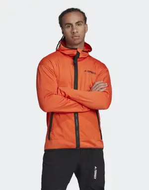 Adidas Terrex Tech Flooce Light Hooded Hiking Jacket. 2 Adidas Terrex Tech Flooce Light Hooded Hiking Jacket. 2