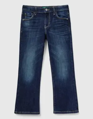 five pocket flared jeans