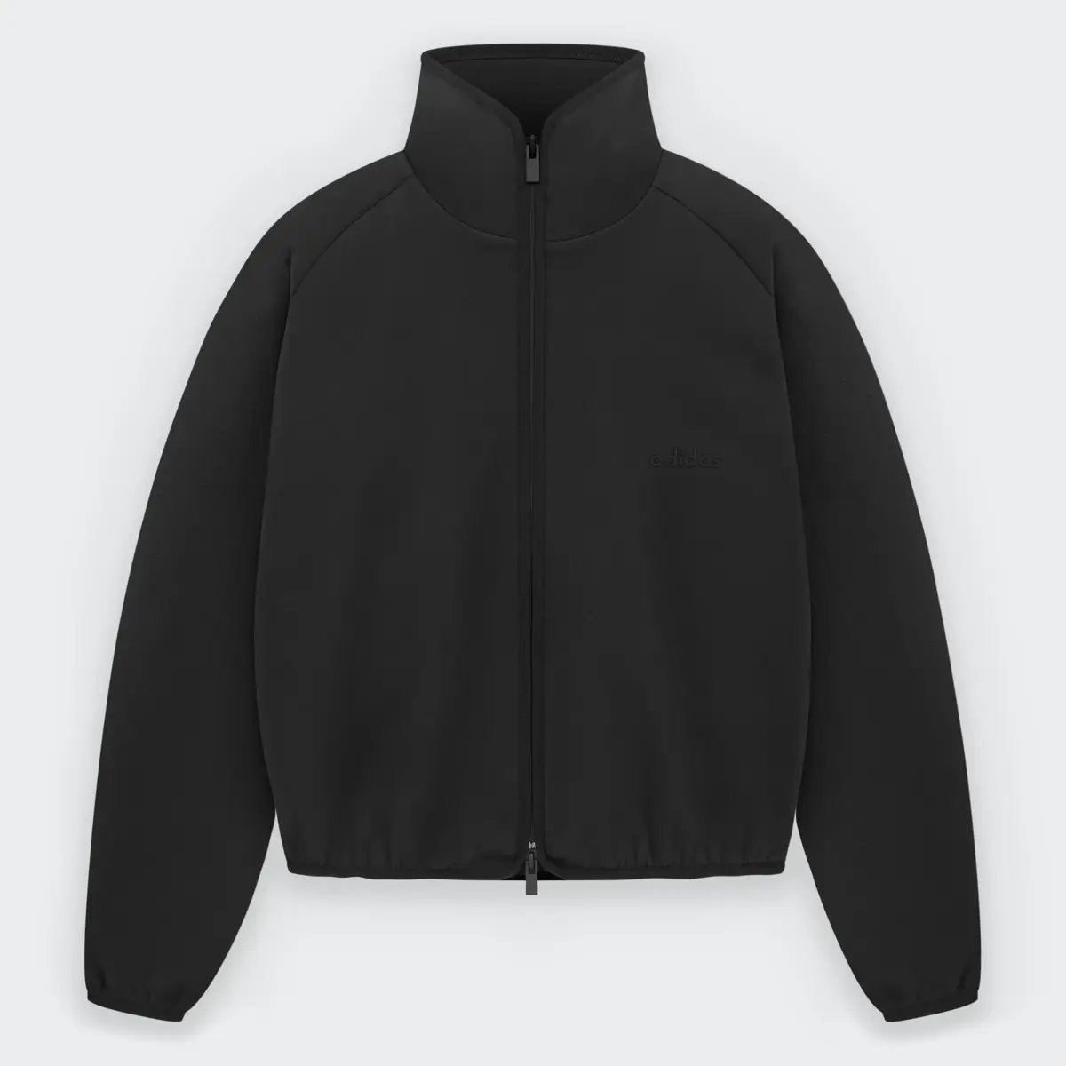 Adidas Fear of God Athletics Suede Fleece Track Top. 1