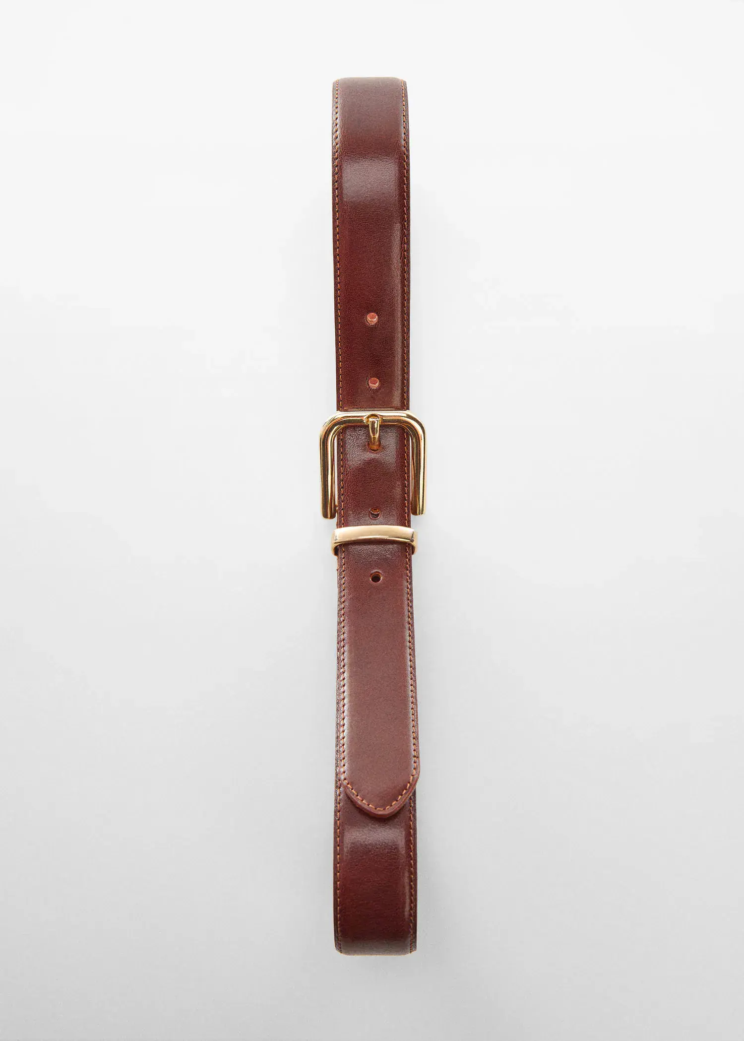Mango Buckle leather belt. 3