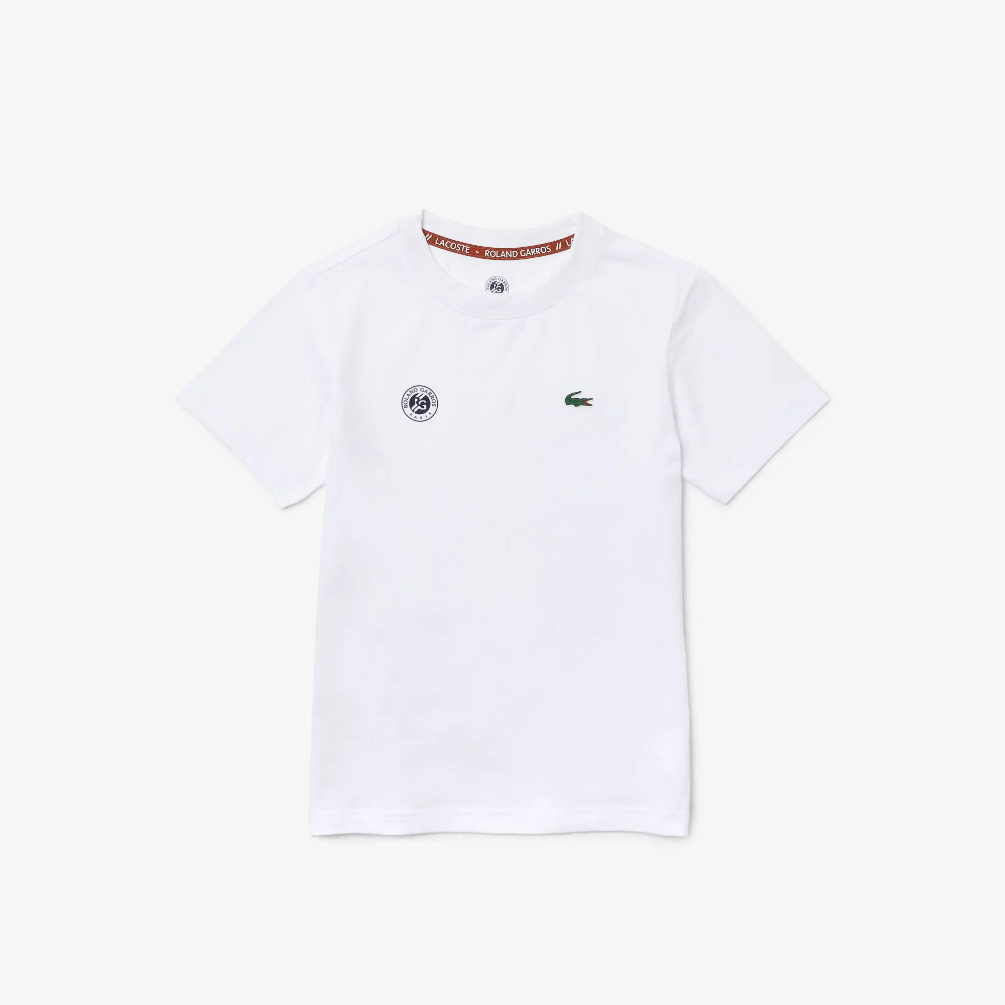 Lacoste T-shirt da bambini in jersey ultra-dry Roland Garros Edition Performance. 2