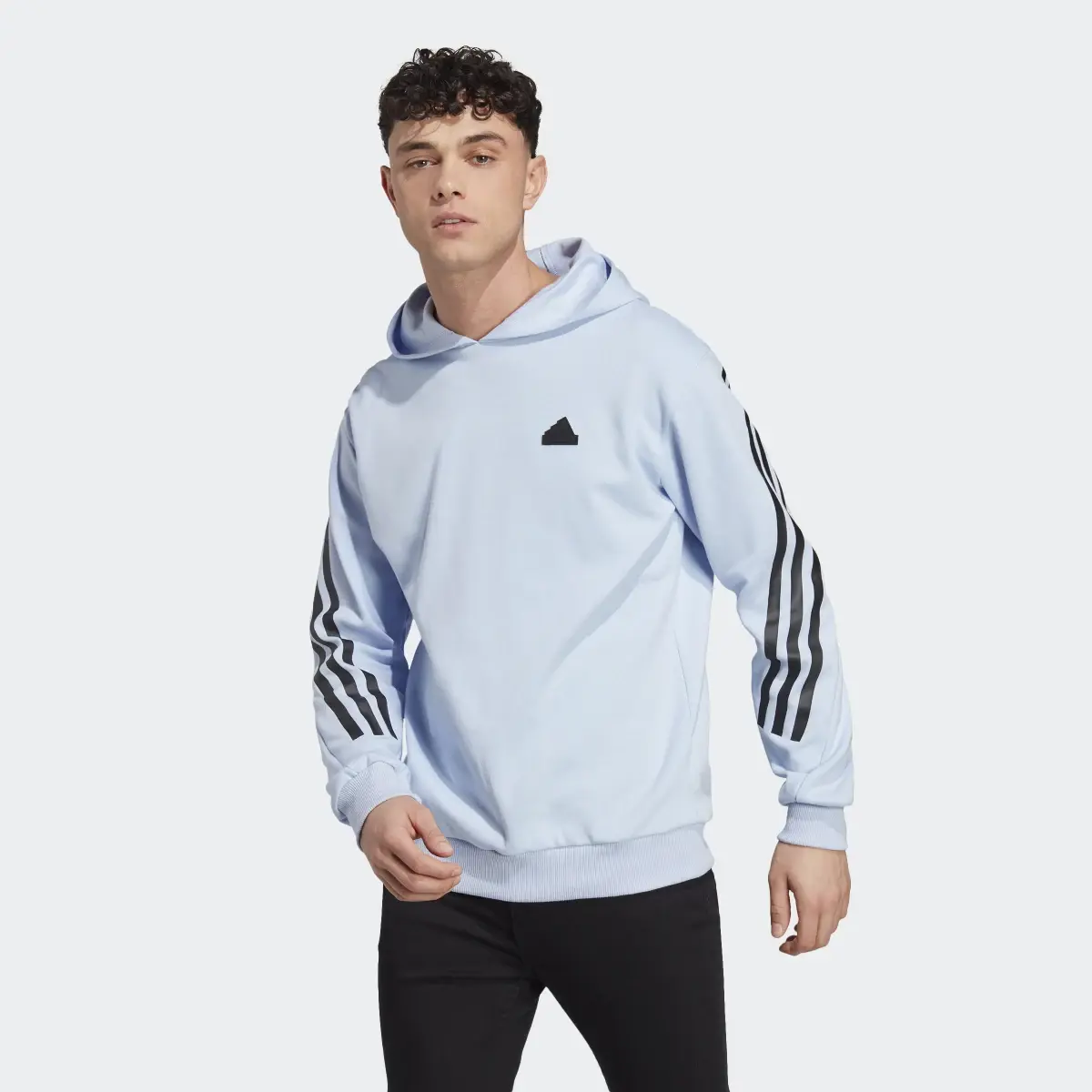 Adidas Future Icons 3-Stripes Hoodie. 2