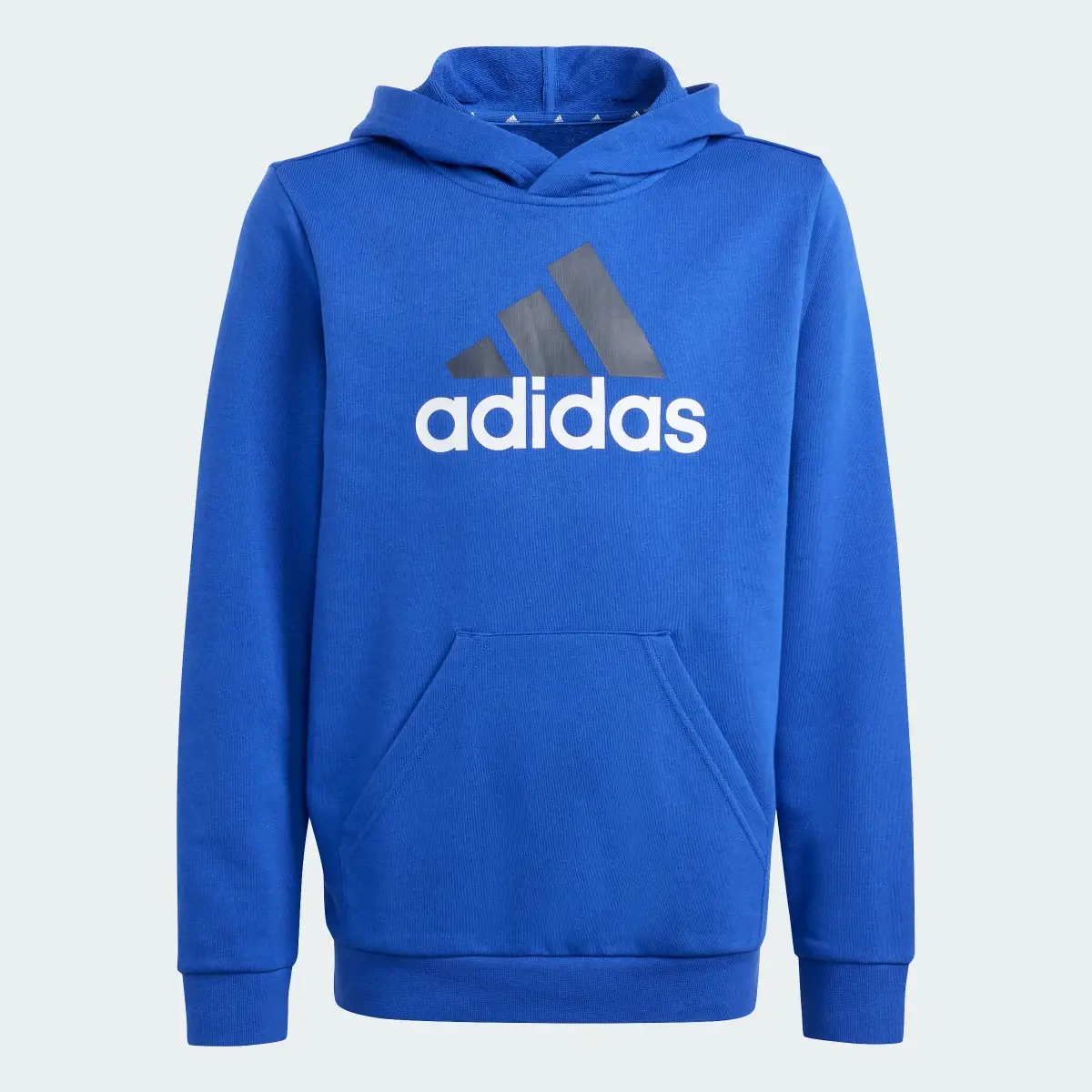 Adidas Essentials Two-Colored Big Logo Cotton Hoodie. 3