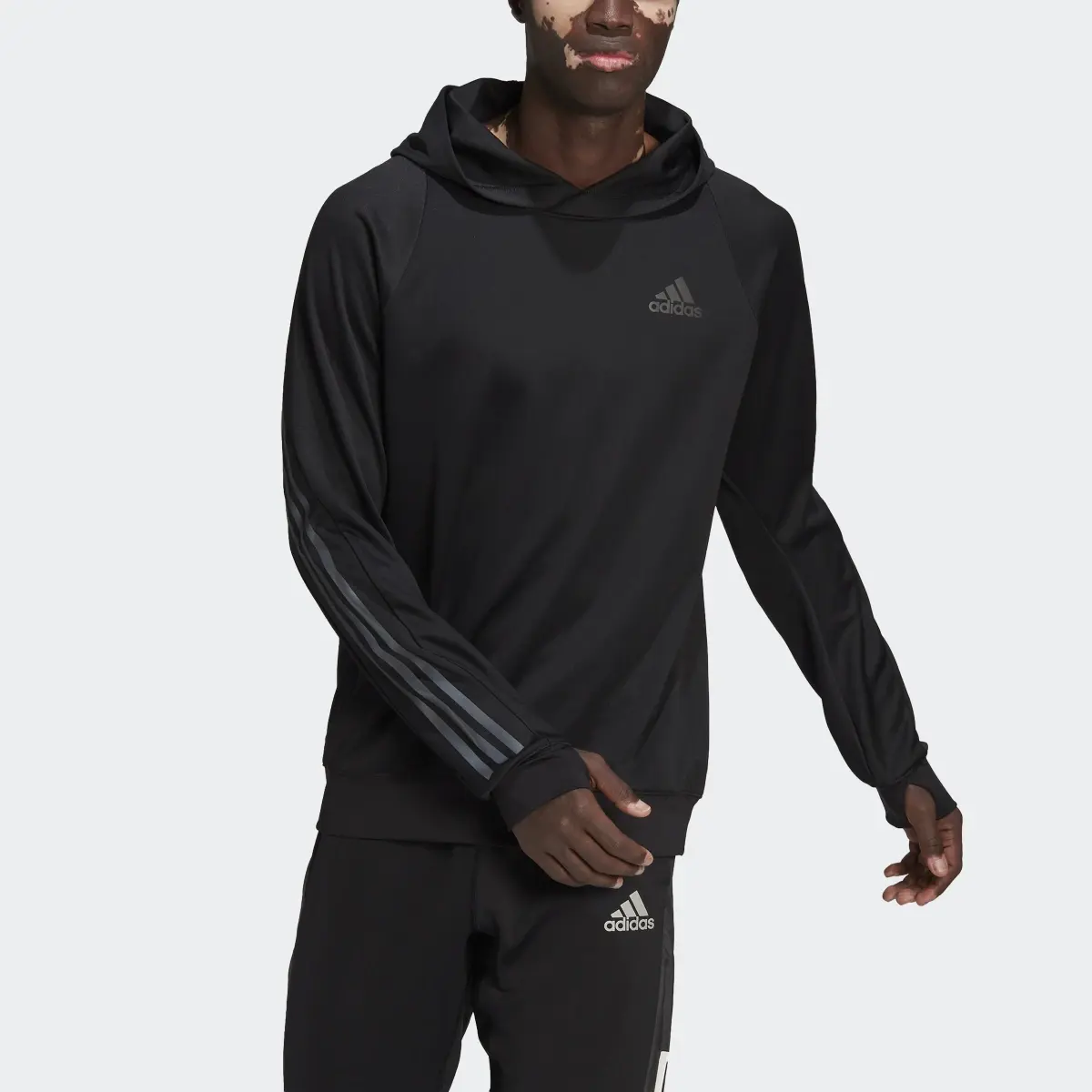 Adidas Run Icon Hoodie. 1