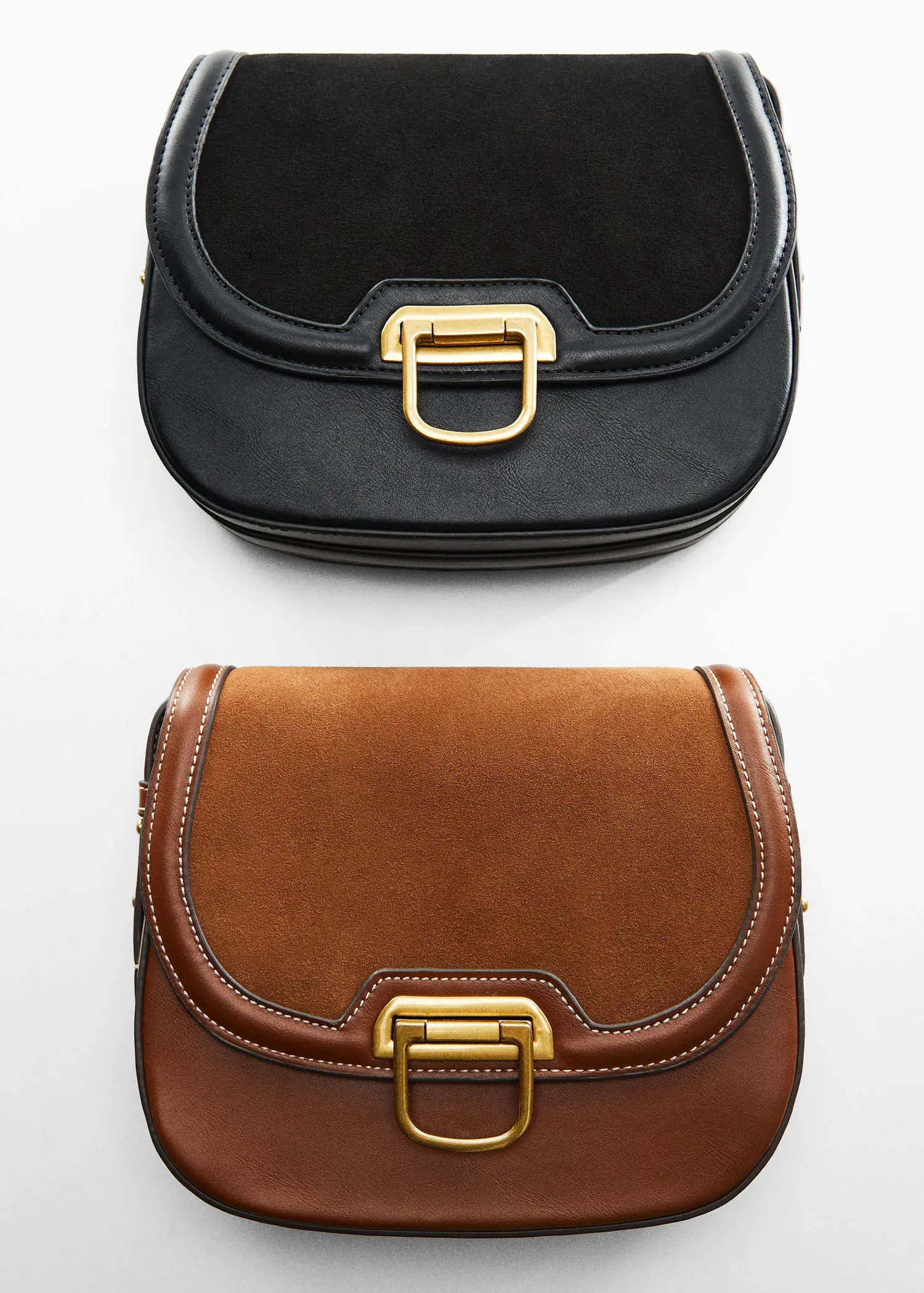 Mango Shoulder bags with buckle. 1