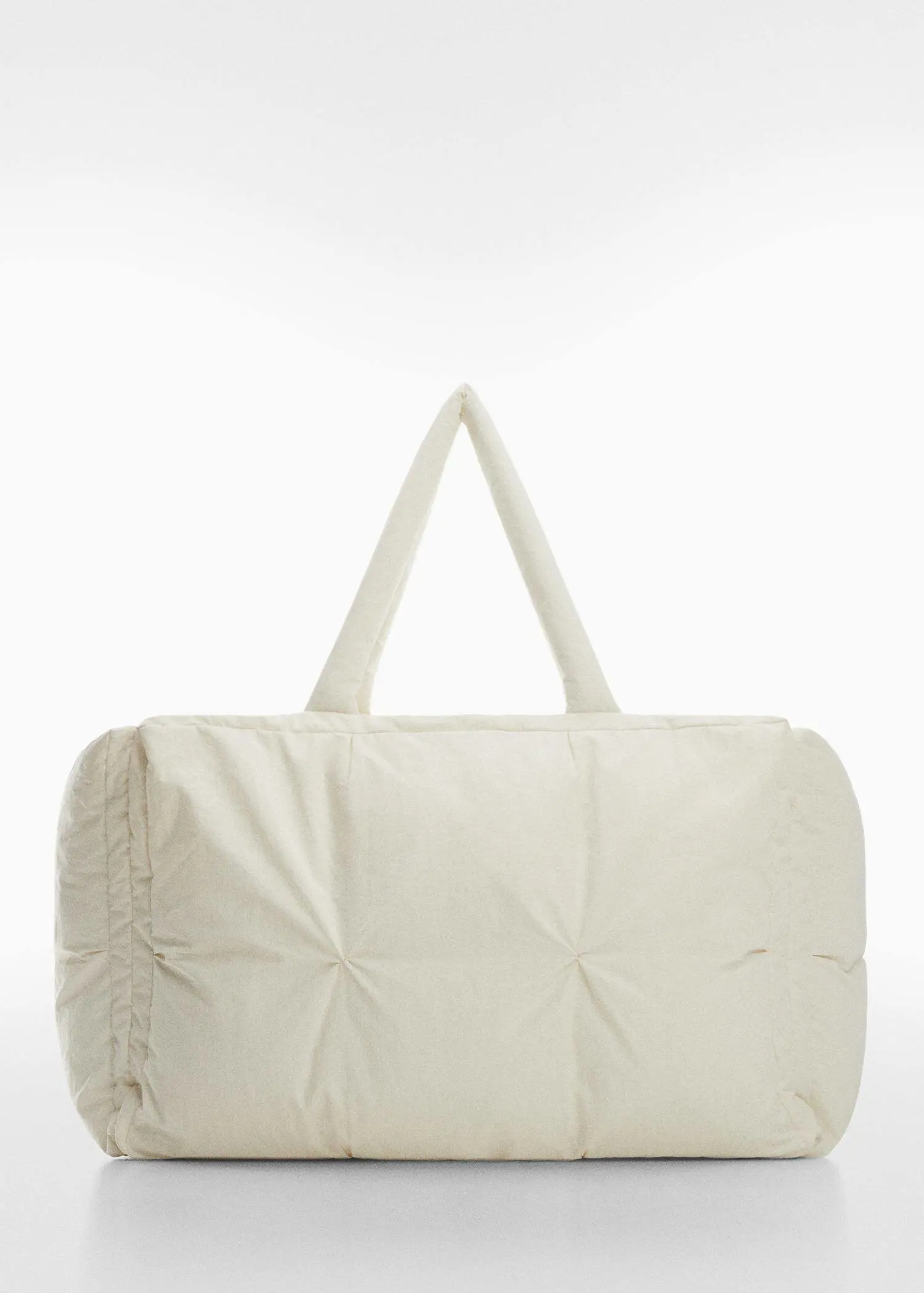 Mango Quilted shopper bag. 3