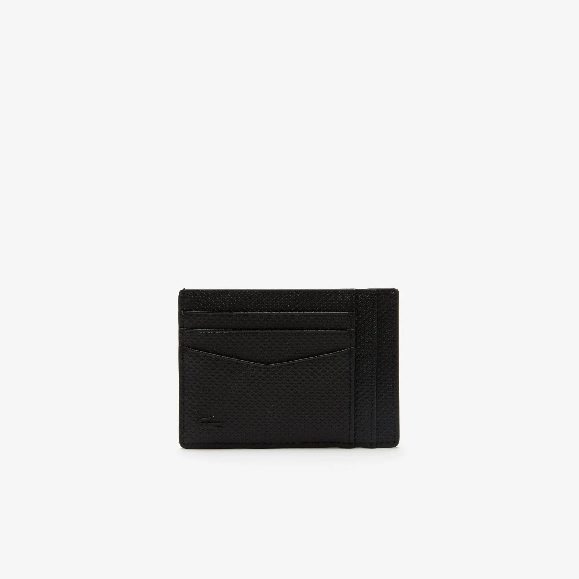 Lacoste Men’s Lacoste Chantaco Calfskin Leather Card Holder. 1
