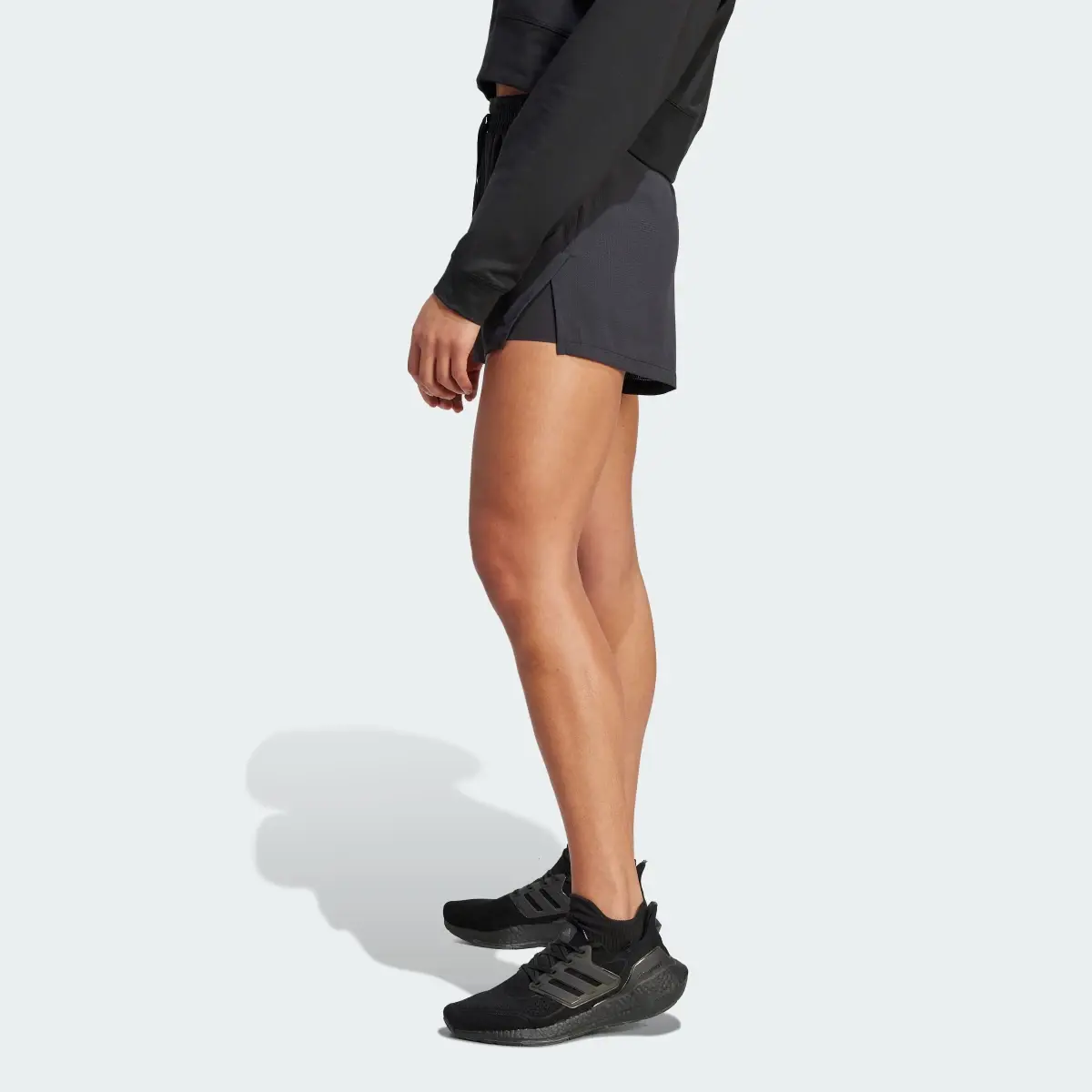Adidas HIIT HEAT.RDY Two-in-One Shorts. 2