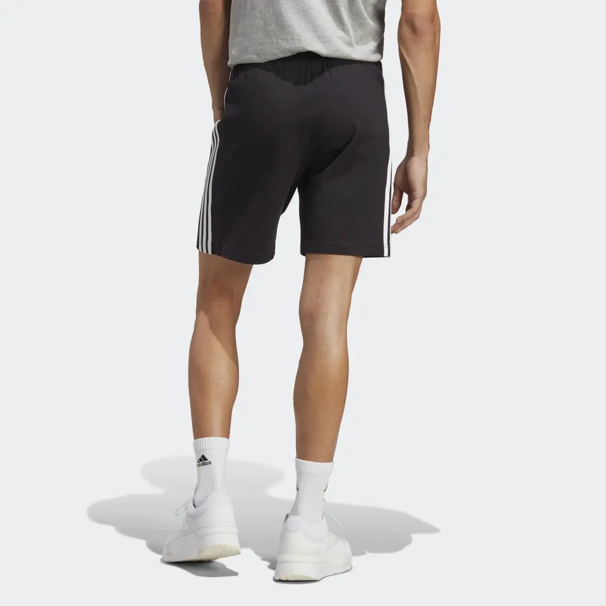 Adidas Essentials 3-Stripes Shorts. 2