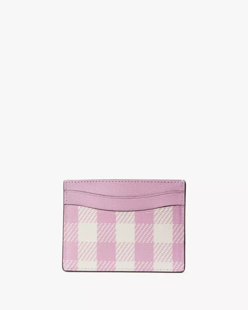 Kate Spade Morgan Gingham Field Card Holder. 3