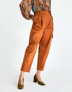 High Waisted Cropped Trouser