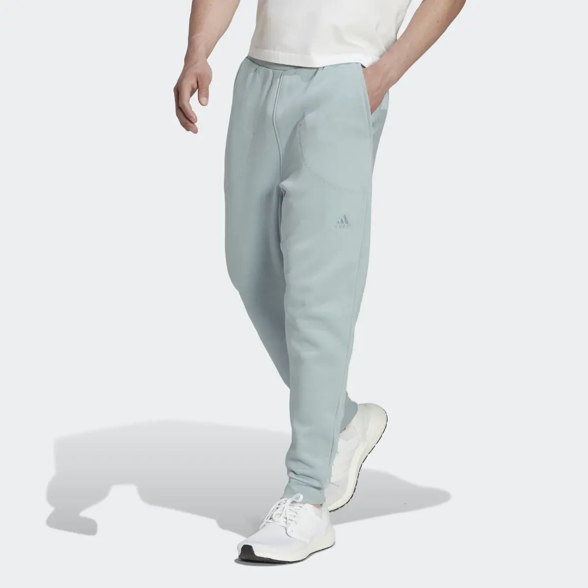 Adidas Studio Lounge Fleece Pants. 1