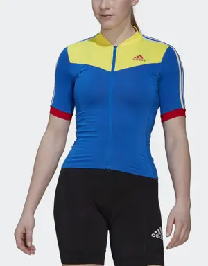 Adidas Jersey de Ciclismo The Letras Manga Corta