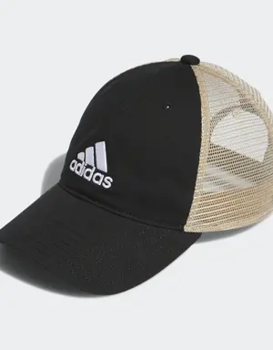Relaxed Mesh Snapback Hat