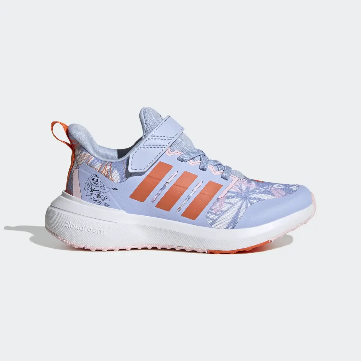 Adidas Zapatilla adidas x Disney FortaRun 2.0 Moana Cloudfoam Elastic Lace Top Strap. 2