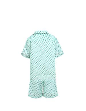 Yeşil Pötikareli Erkek Çocuk Pijama Seti
