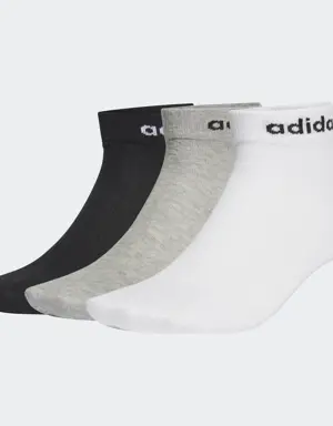 Non-Cushioned Ankle Socks 3 Pairs