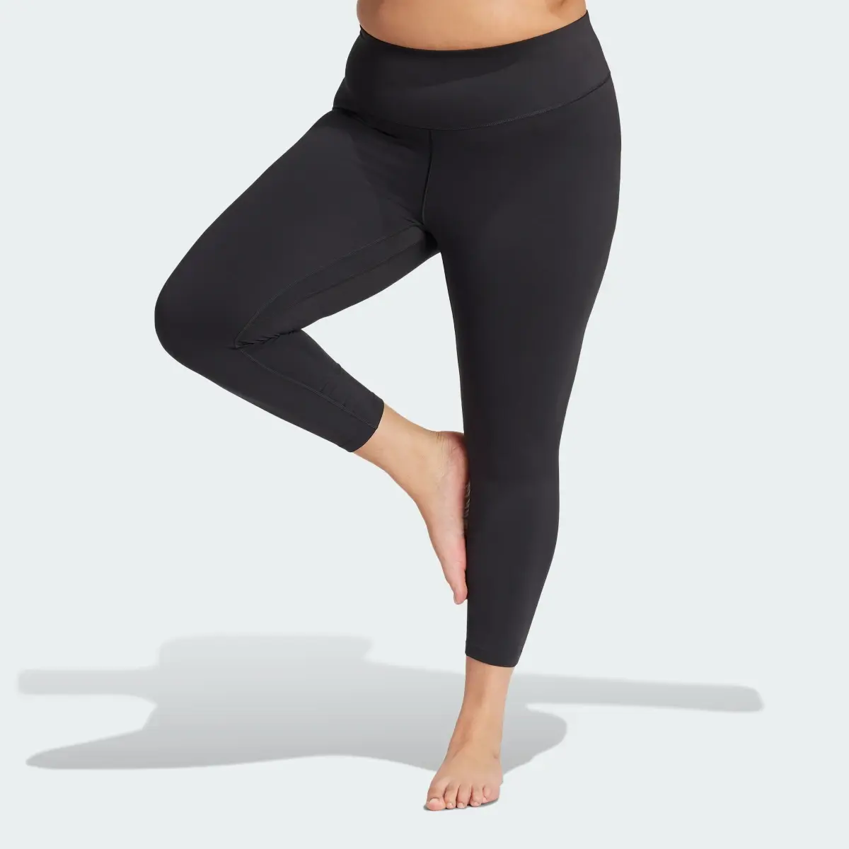 Adidas All Me 7/8 Leggings (Plus Size). 1