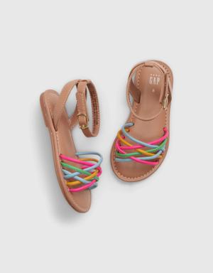 Toddler Rainbow Sandals multi