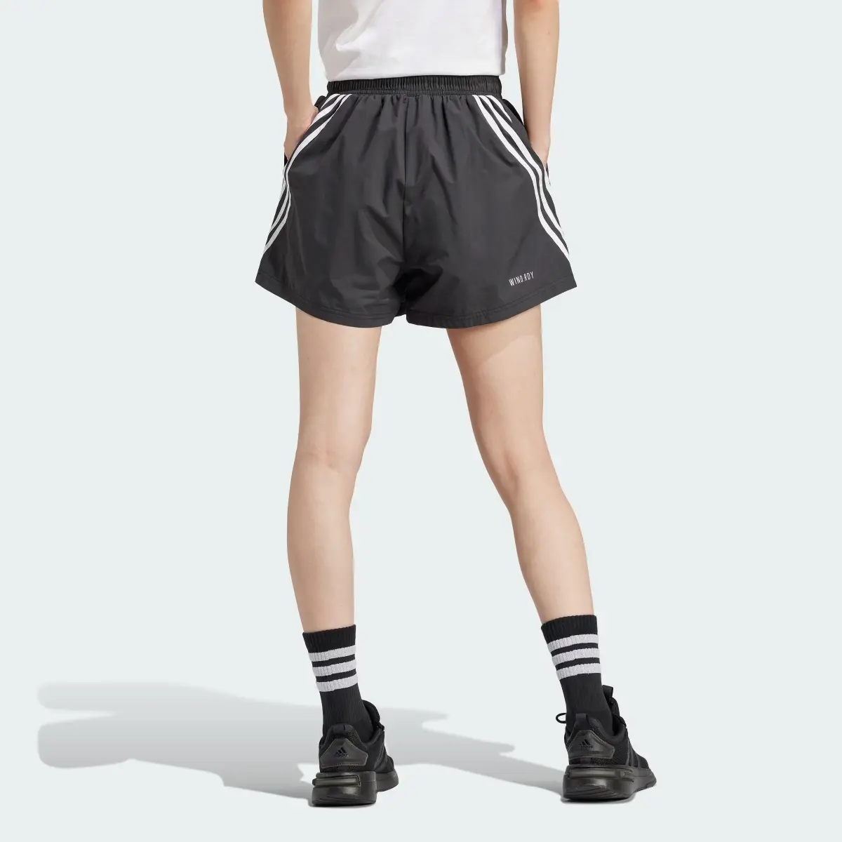Adidas Future Icons 3-Stripes Woven Shorts. 2