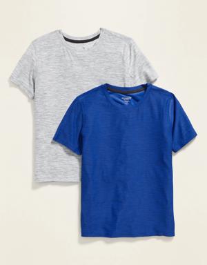 Old Navy Ultra-Soft Breathe On Tee 2-Pack For Boys multi