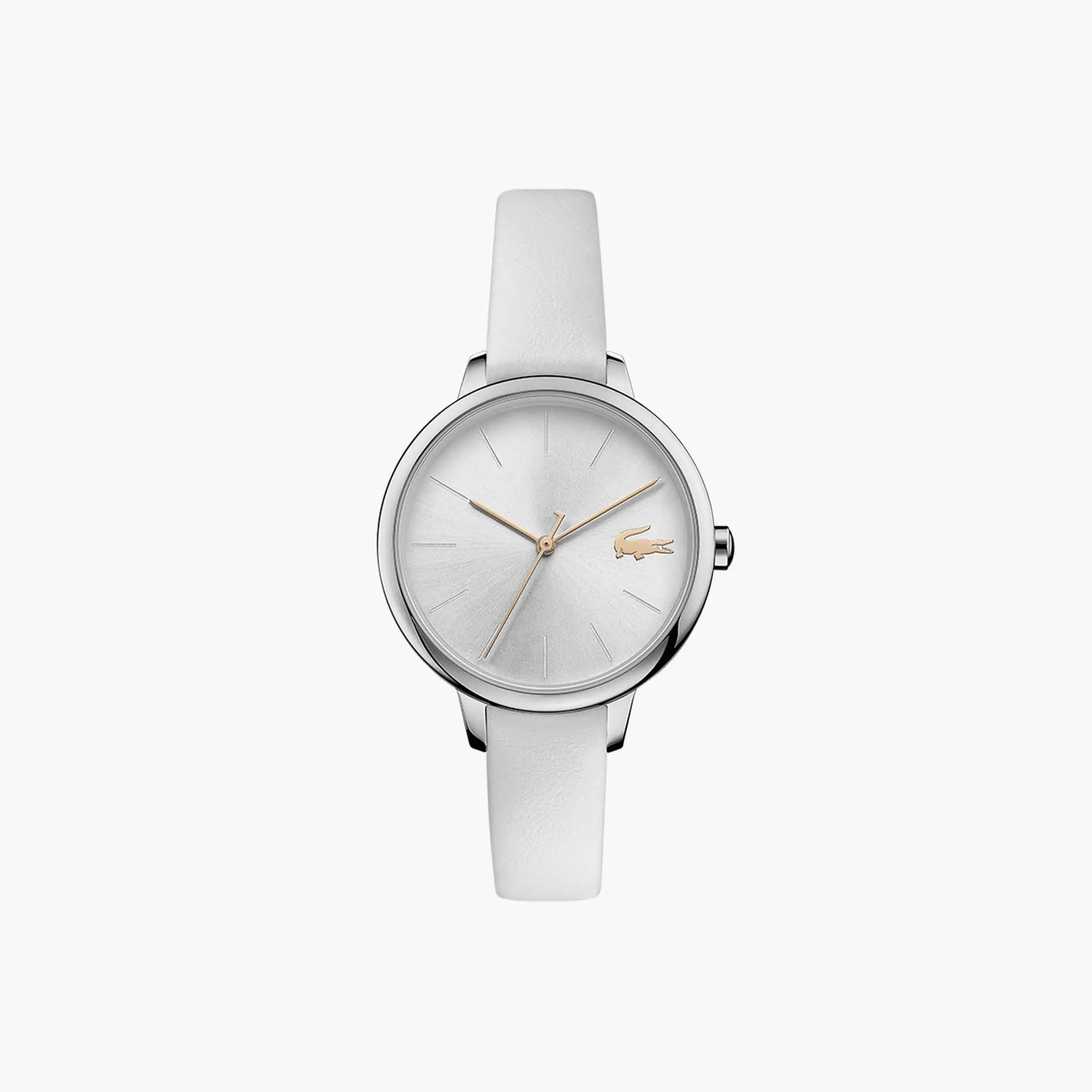 Lacoste Women's Cannes 3 Hands Leather Watch. 1