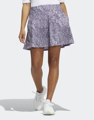 Printed Frill Golf Skirt