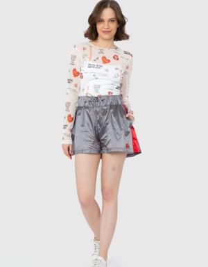 Embroidery And Garni Detailed Shorts