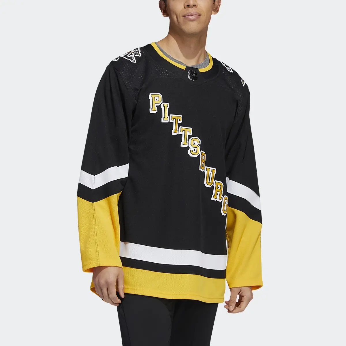 Adidas Penguins Away Authentic Jersey. 1