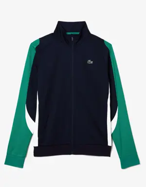 Men's SPORT Classic Fit Zip-Up Tennis Sweatshirt