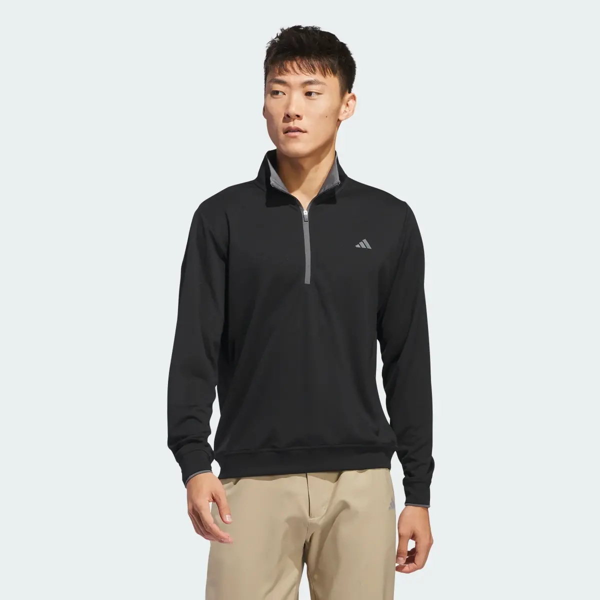 Adidas Lightweight Half-Zip Top. 2