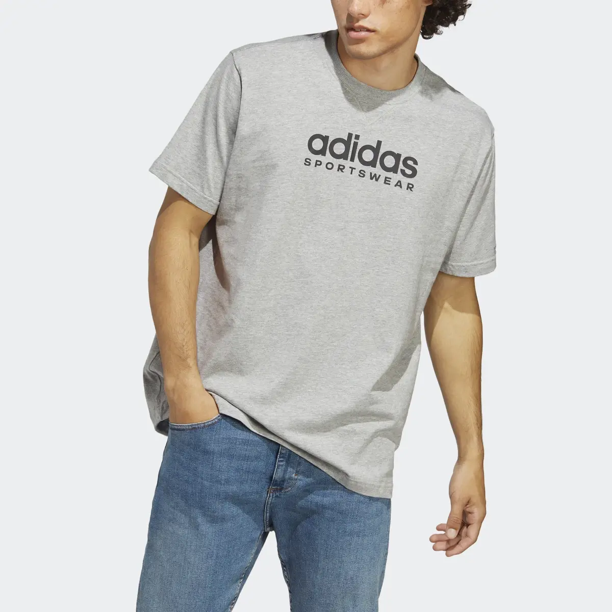 Adidas All SZN Graphic Tee. 1