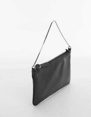 Chain leather bag