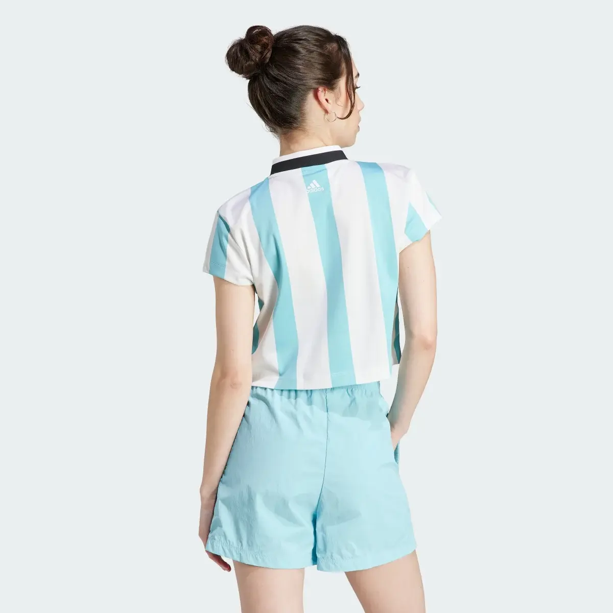 Adidas Tiro Colorblock Crop Tee. 3