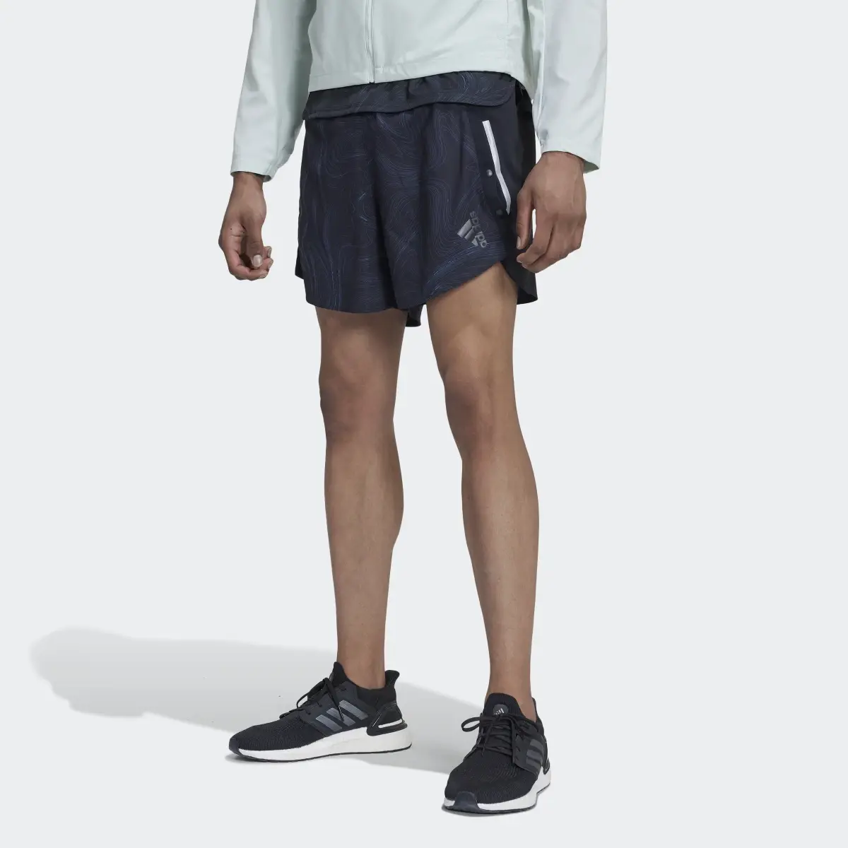 Adidas Pantalón corto Designed for Running for the Oceans. 1