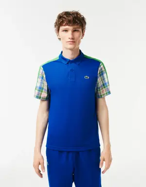Lacoste Men’s Lacoste Colourblock Checked Polo Shirt