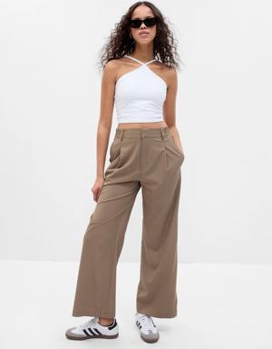 Fit High Rise Runaround Trousers green