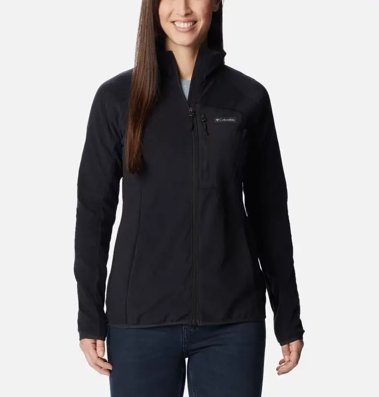 Columbia Women's Outdoor Tracks™ Full Zip Fleece Jacket. 2