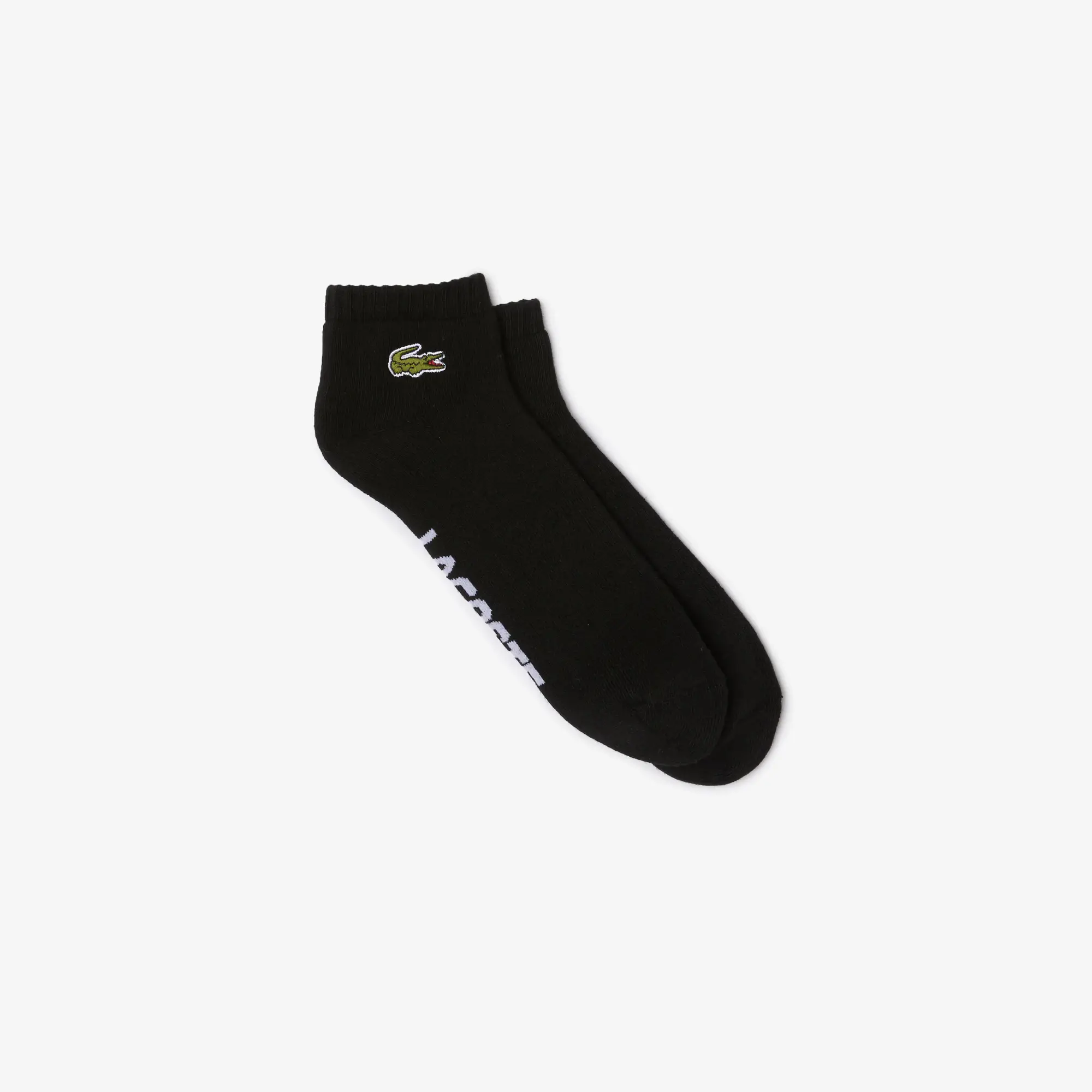 Lacoste Unisex SPORT Branded Stretch Cotton Low-Cut Socks. 1