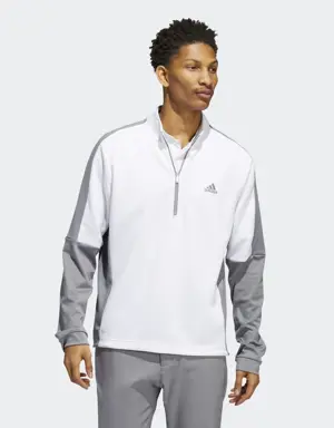 Colorblock Quarter-Zip Pullover