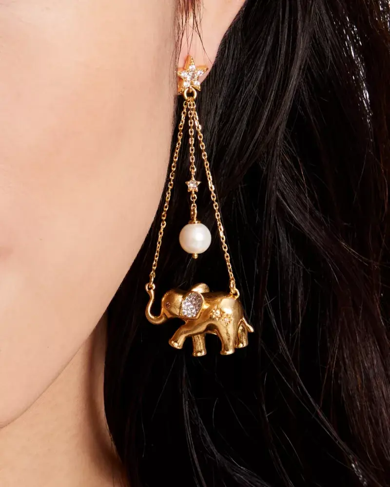 Kate Spade Winter Carnival Statement Earrings. 2