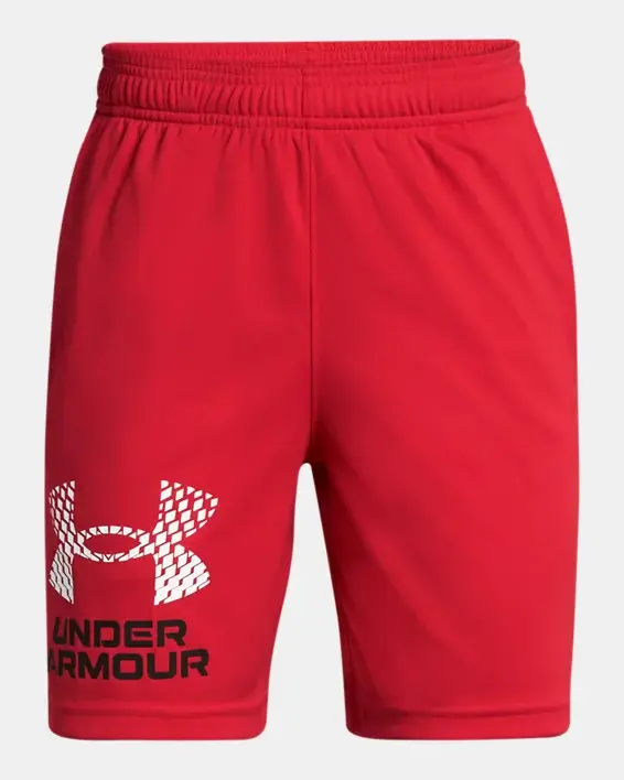 Under Armour Boys' UA Tech™ Logo Shorts. 1