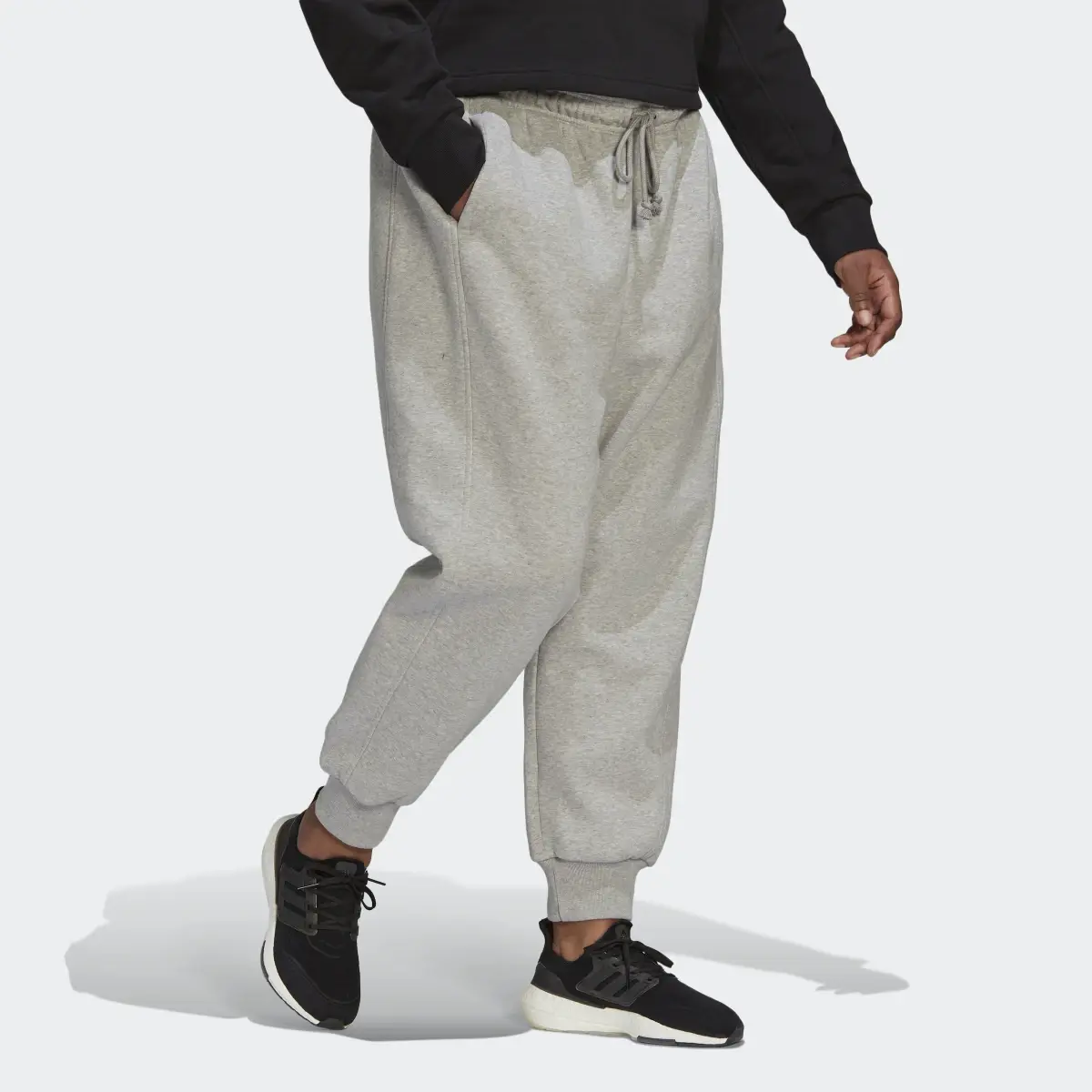 Adidas ALL SZN Fleece Pants (Plus Size). 3