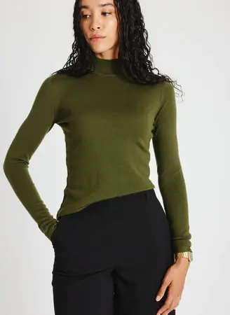 Kit And Ace Upscale Merino Wool Turtleneck. 1