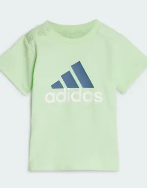 Adidas Essentials Organic Cotton Tee and Shorts Set. 3 Adidas Essentials Organic Cotton Tee and Shorts Set. 3